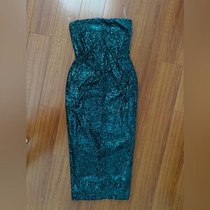 Nookie Emerald Sequin Dress